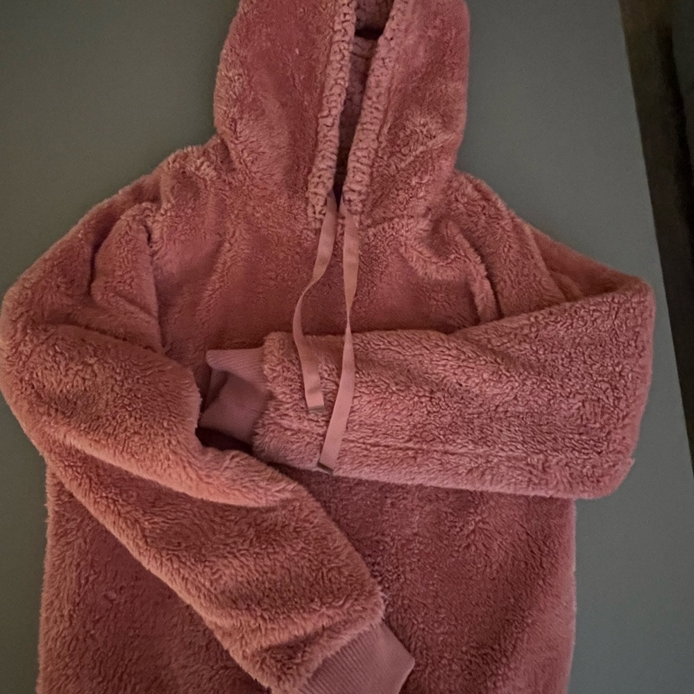 SUMMER SALE: Ci Sono Pink Sherpa women’s Hoodie - Picture 2 of 7
